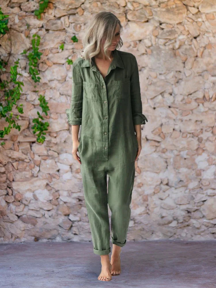 GR | Elegant cotton jumpsuit 