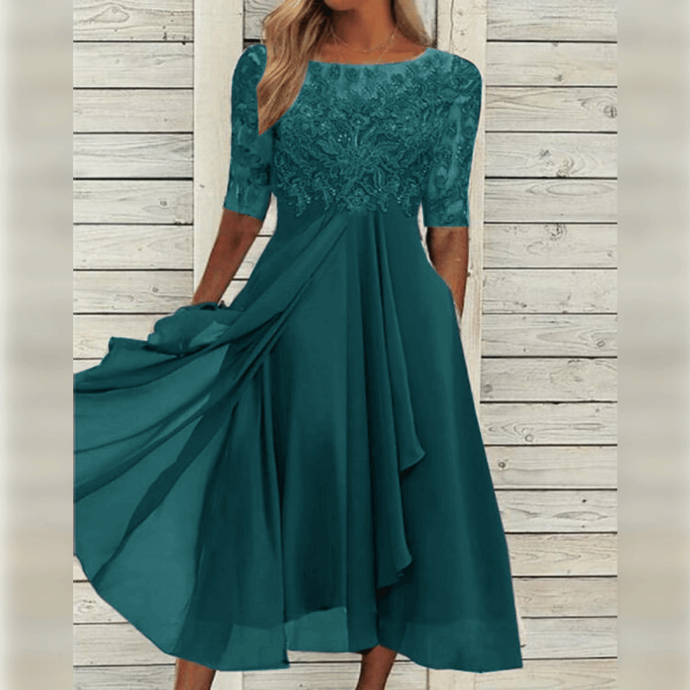 Flair Whisperer Cozy Glam Dress