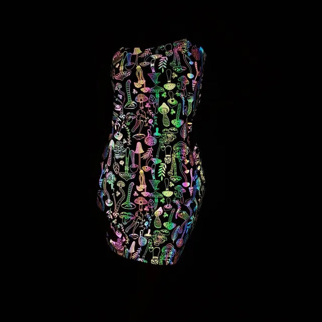 GR | Luminous party dress with glow-in-the-dark effect