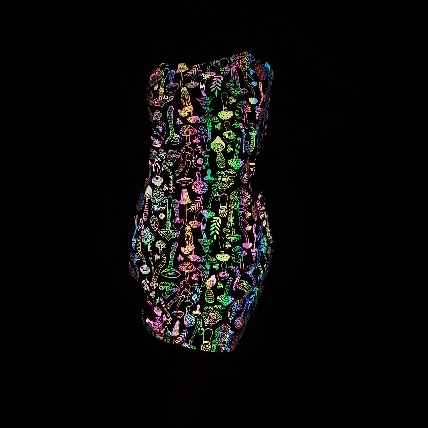 GR | Luminous party dress with glow-in-the-dark effect