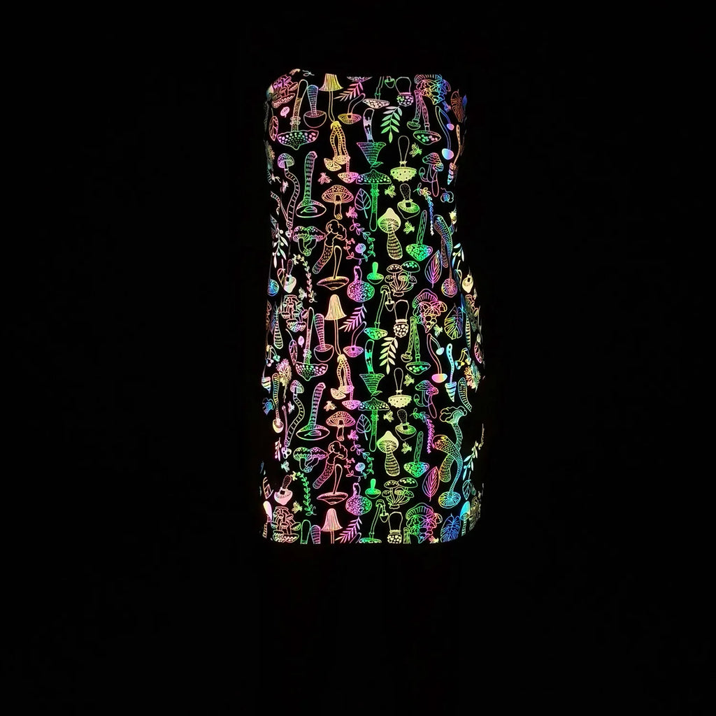 GR | Luminous party dress with glow-in-the-dark effect