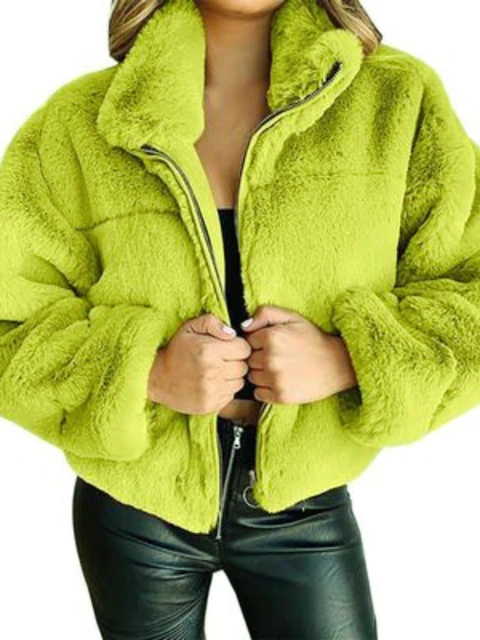 Plush jacket