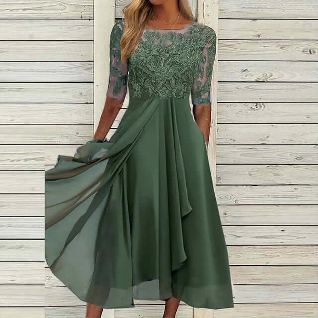 GR | Dark blue party dress