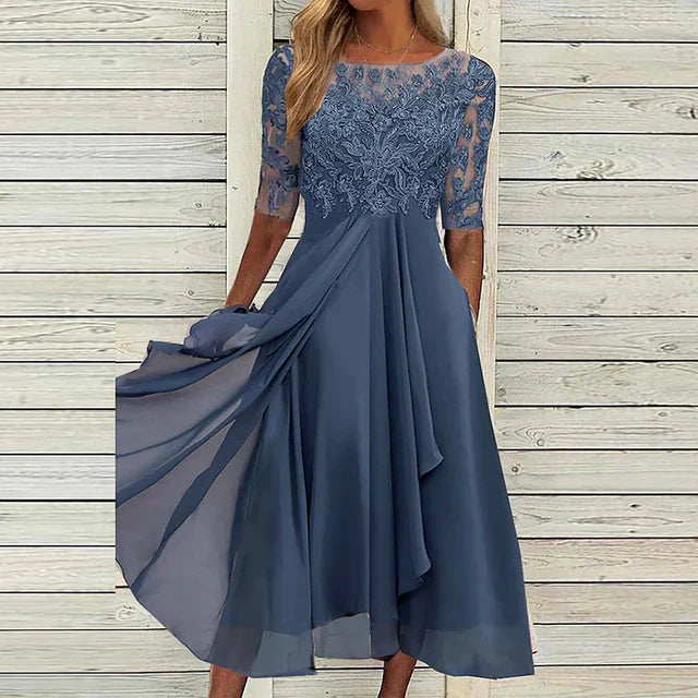 GR | Dark blue formal dress