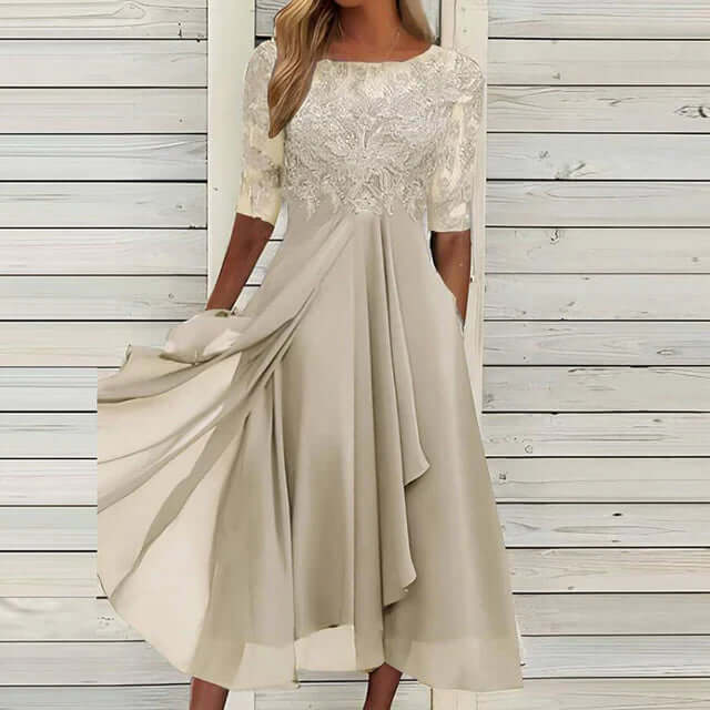 GR | Dark blue party dress