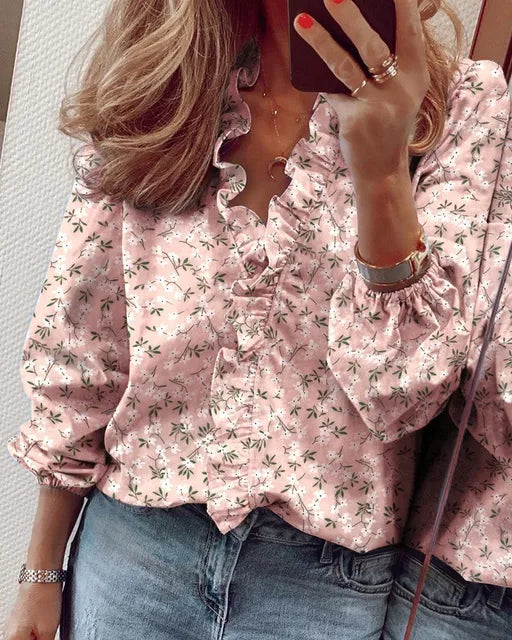 GR | Summery ruffled shirt