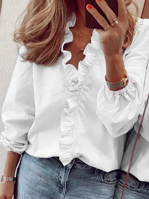 GR | Summery ruffled shirt