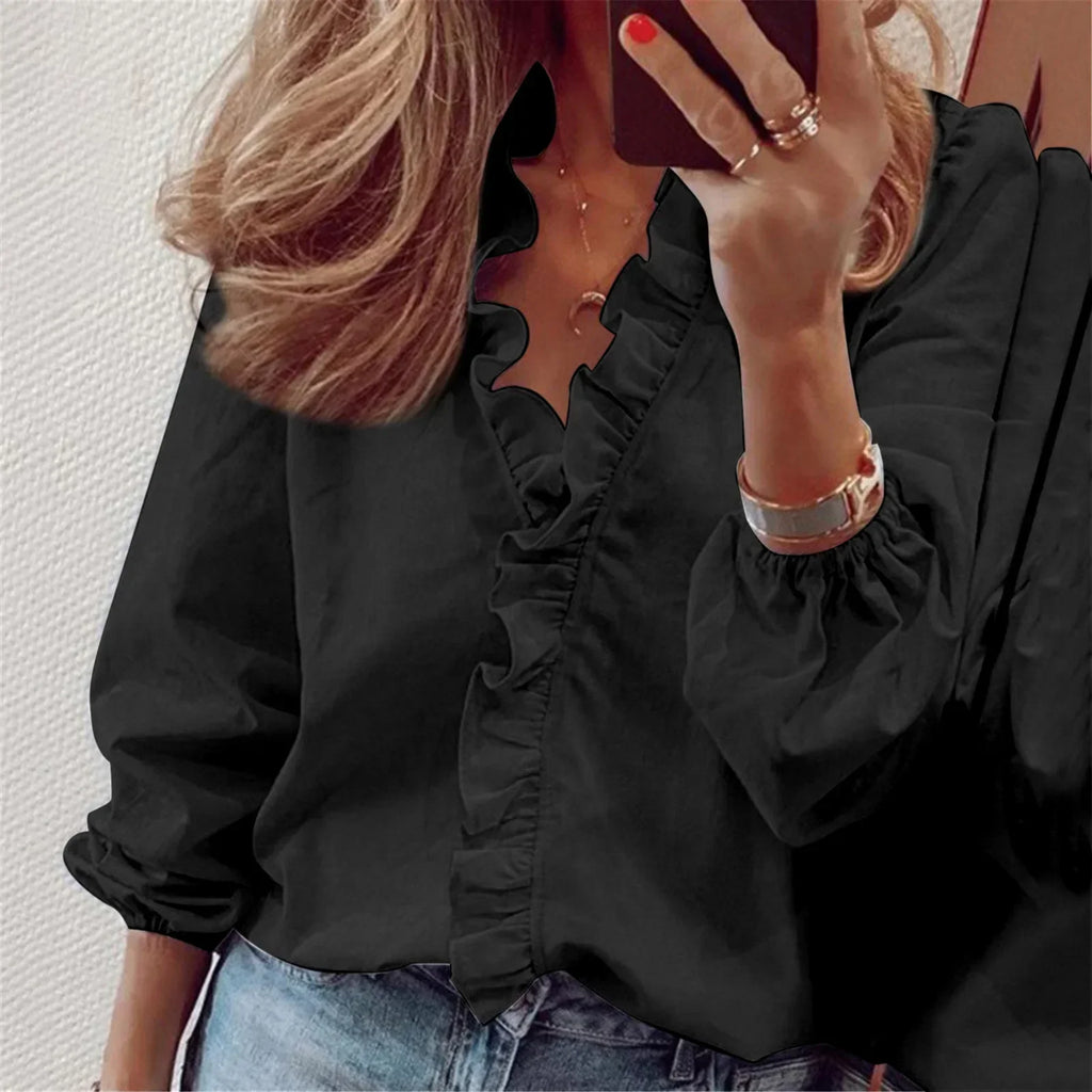 GR | Summery ruffled shirt