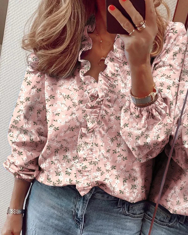 GR | Summery ruffled shirt