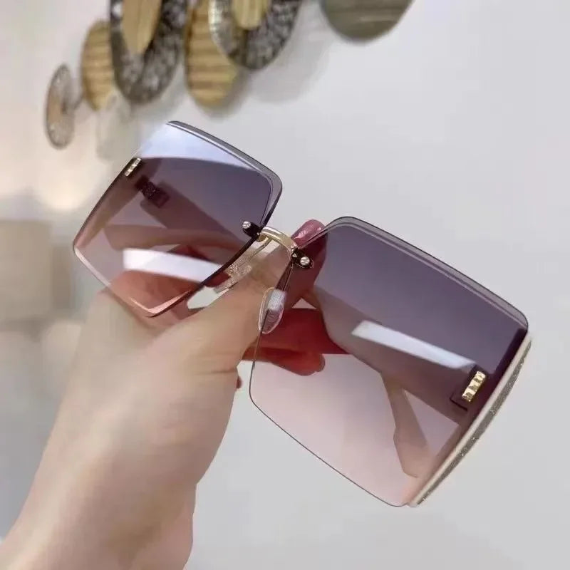 GR | Stylish Square Vintage Sunglasses for Women