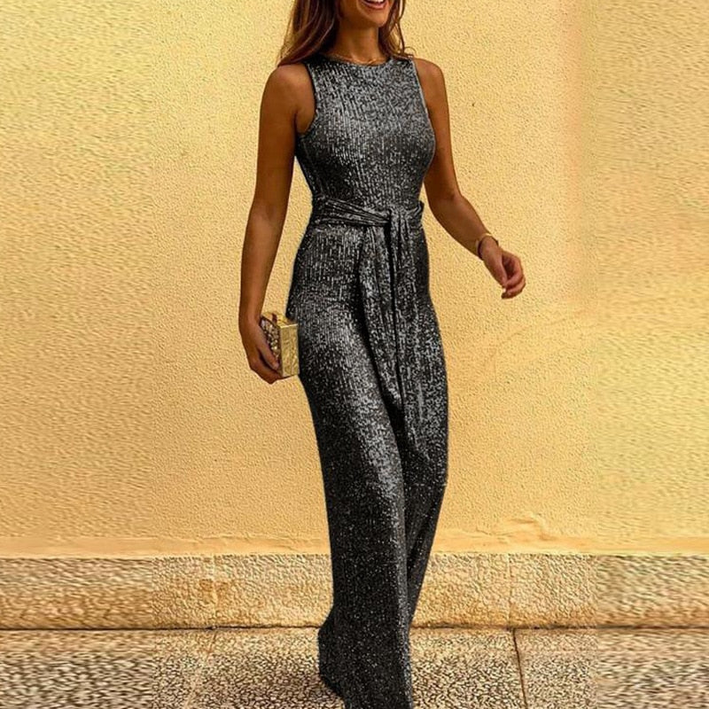 GR | Women's Glitter Jumpsuit