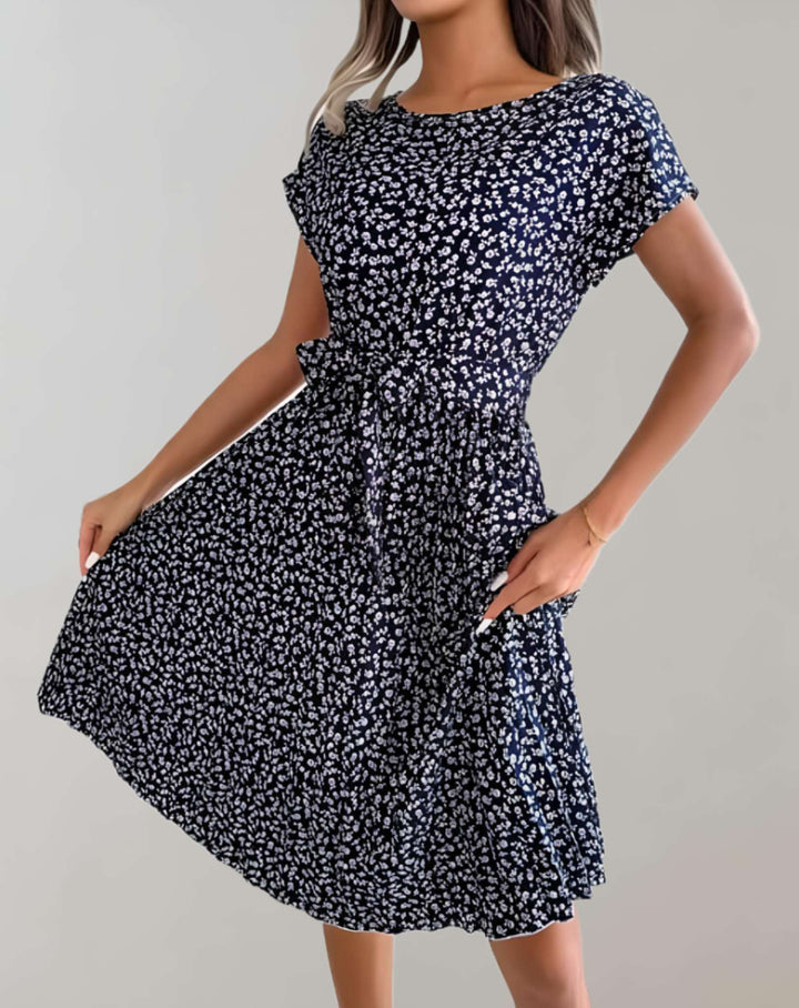 GR | Fließendes Mini-Kleid