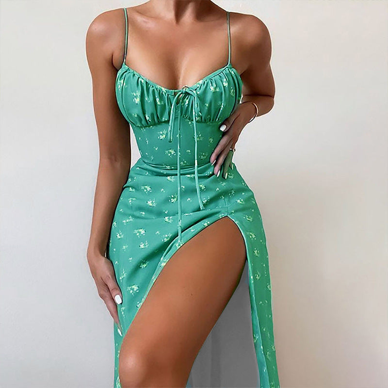 GR | Sexy Split Langes Kleid