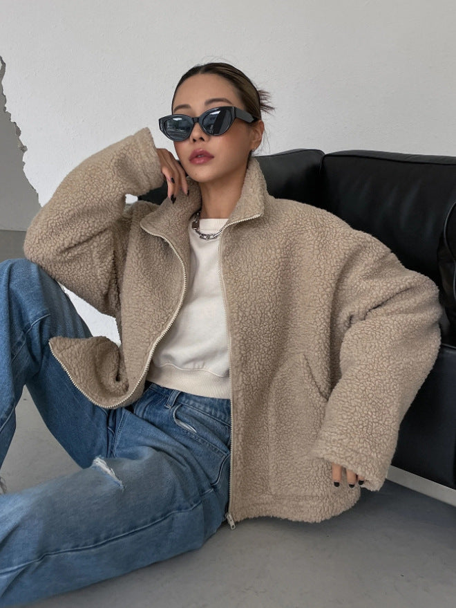 GR - Lambswool jacket for women