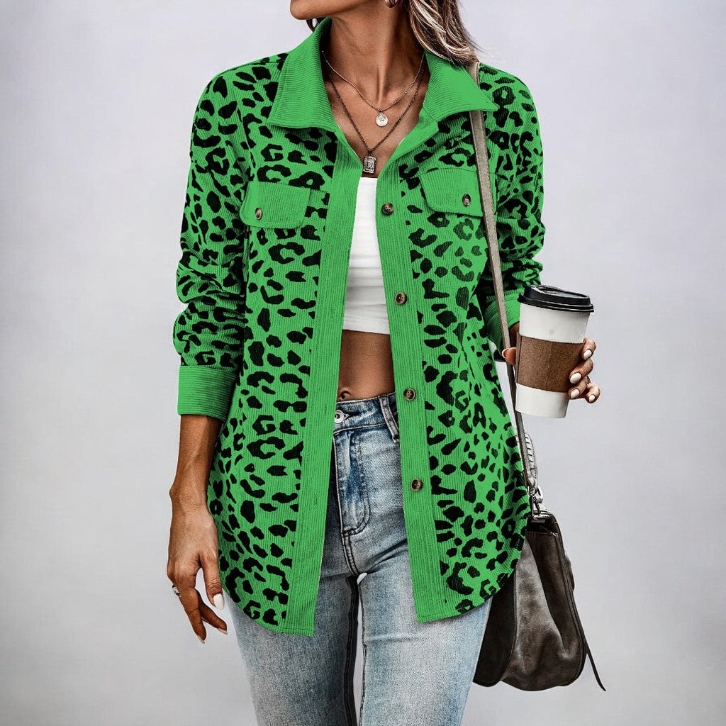 GR | Stylish leopard-print jacket