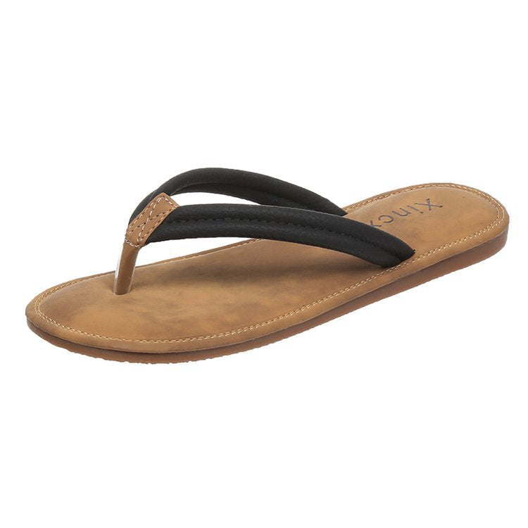 Women's thong sandals with a comfortable footbed and versatile design, size GR