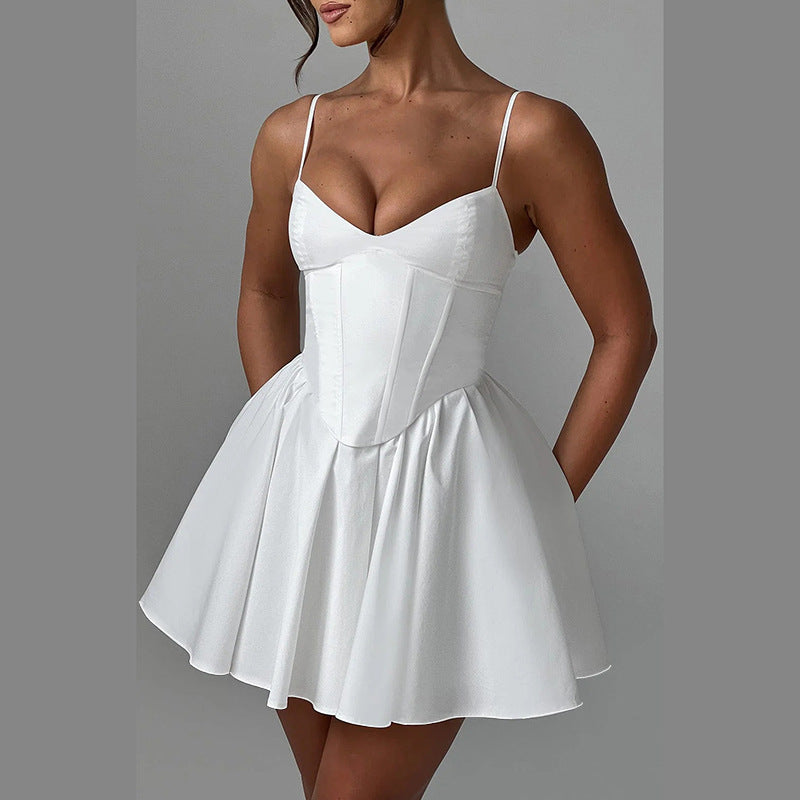 GR | Sommer Korsett Mini Kleid