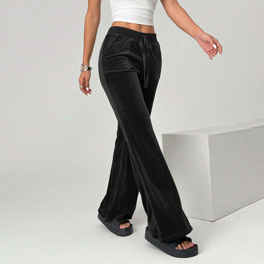 Damen Weiche Flared Pants GR