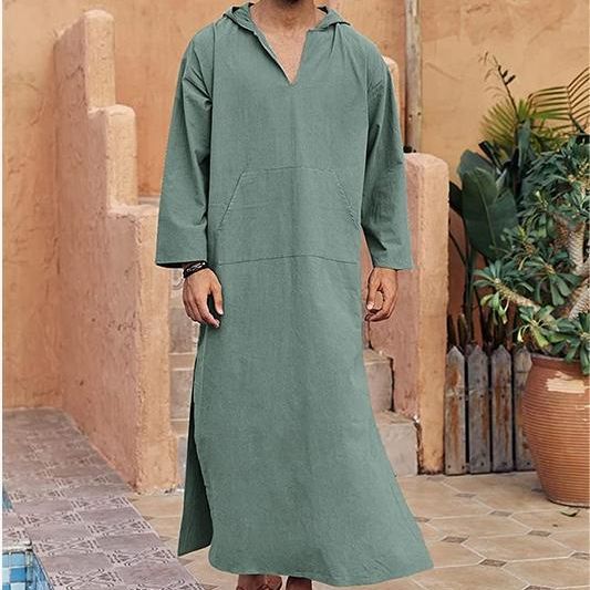 GR | Comfortable V-neck djellaba 