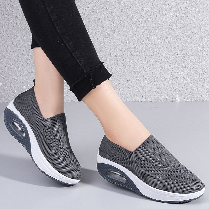 GR | Breathable Slip-on Sneakers with Ergonomic Sole for Women