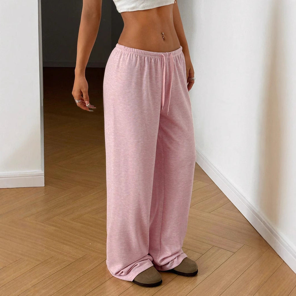 Damen Freizeit-Hose mit weitem Schnitt und bequemem Gummibund GR