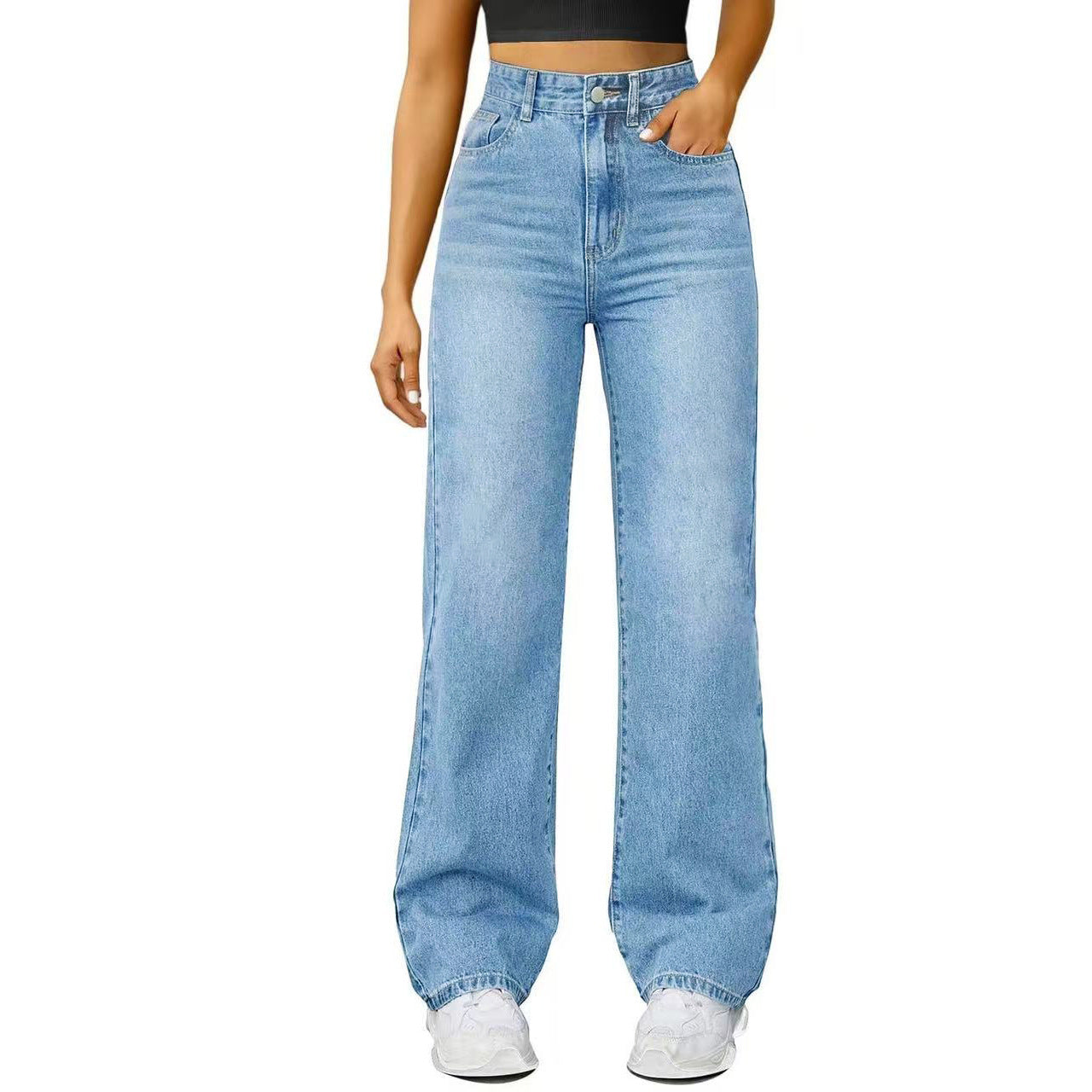 GR | Loose Fit Jeans Mit Sternen