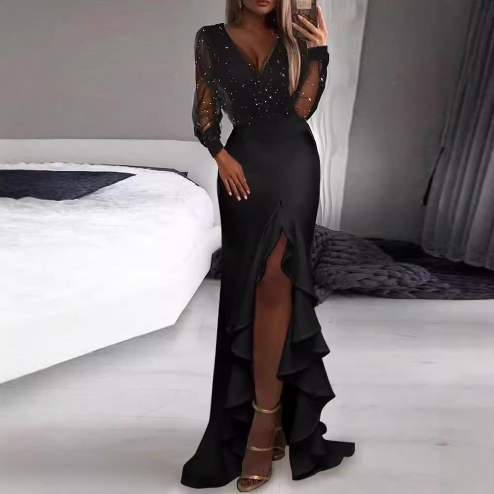 GR | Elegantes Pendler-Langrockkleid