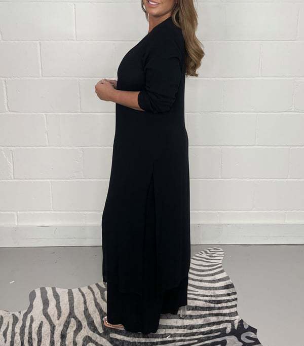 GR | Split Long Top and Pants Set 