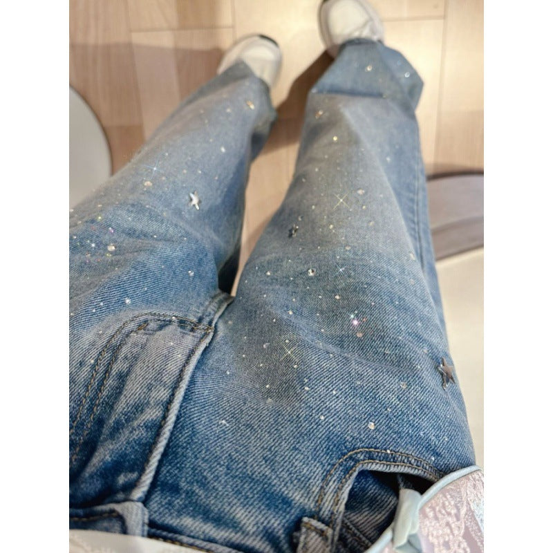 GR | Jeans Mit Glitter Für Einen Funkelnden Look