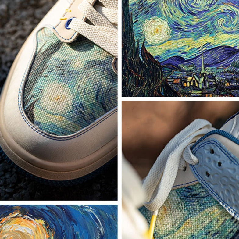 GR | Gogh Starry Night Inspired Sneakers