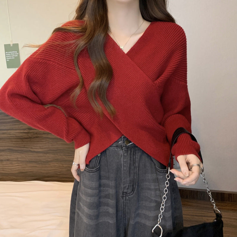GR | My Heart Plus Size Crop Sweater