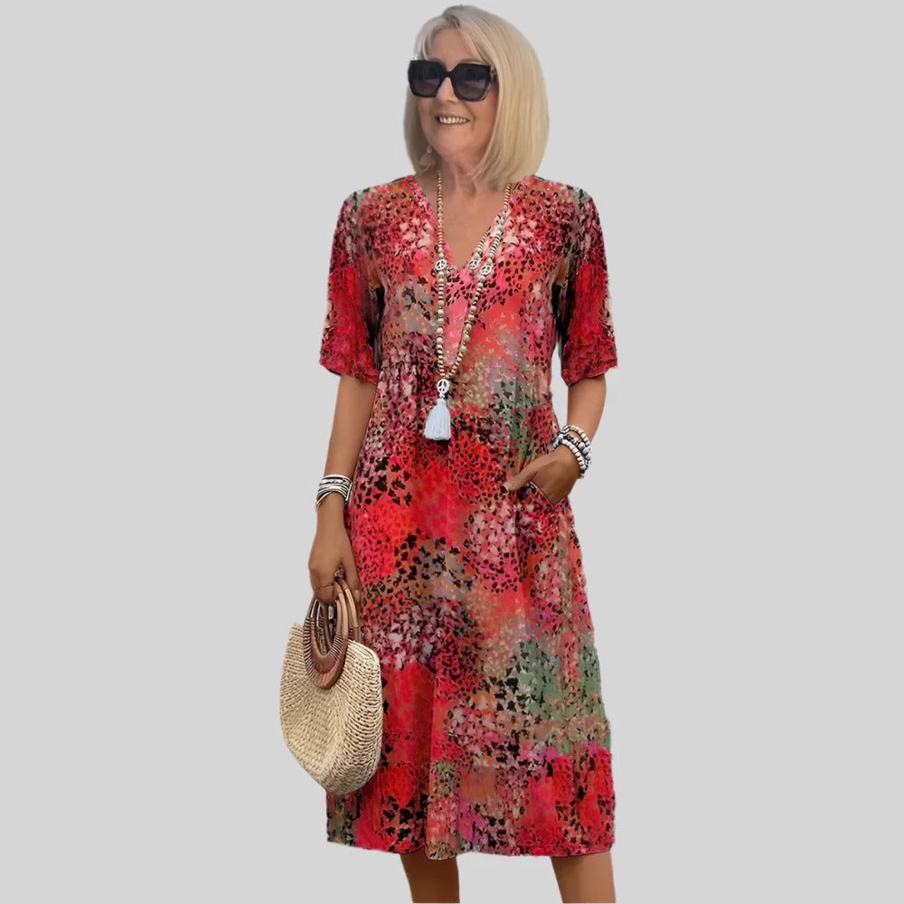 Damen luftiges Sommerkleid GR