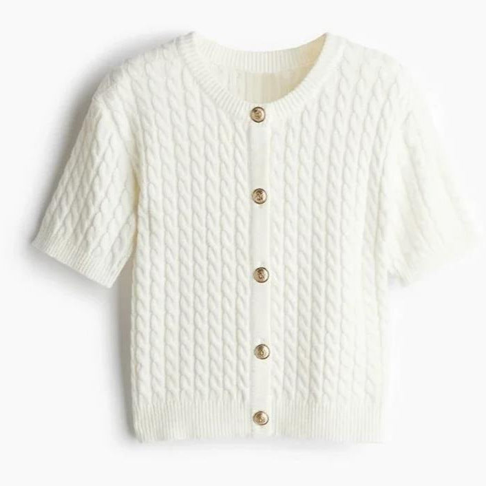 Damen Kurzarmstrickjacke GR