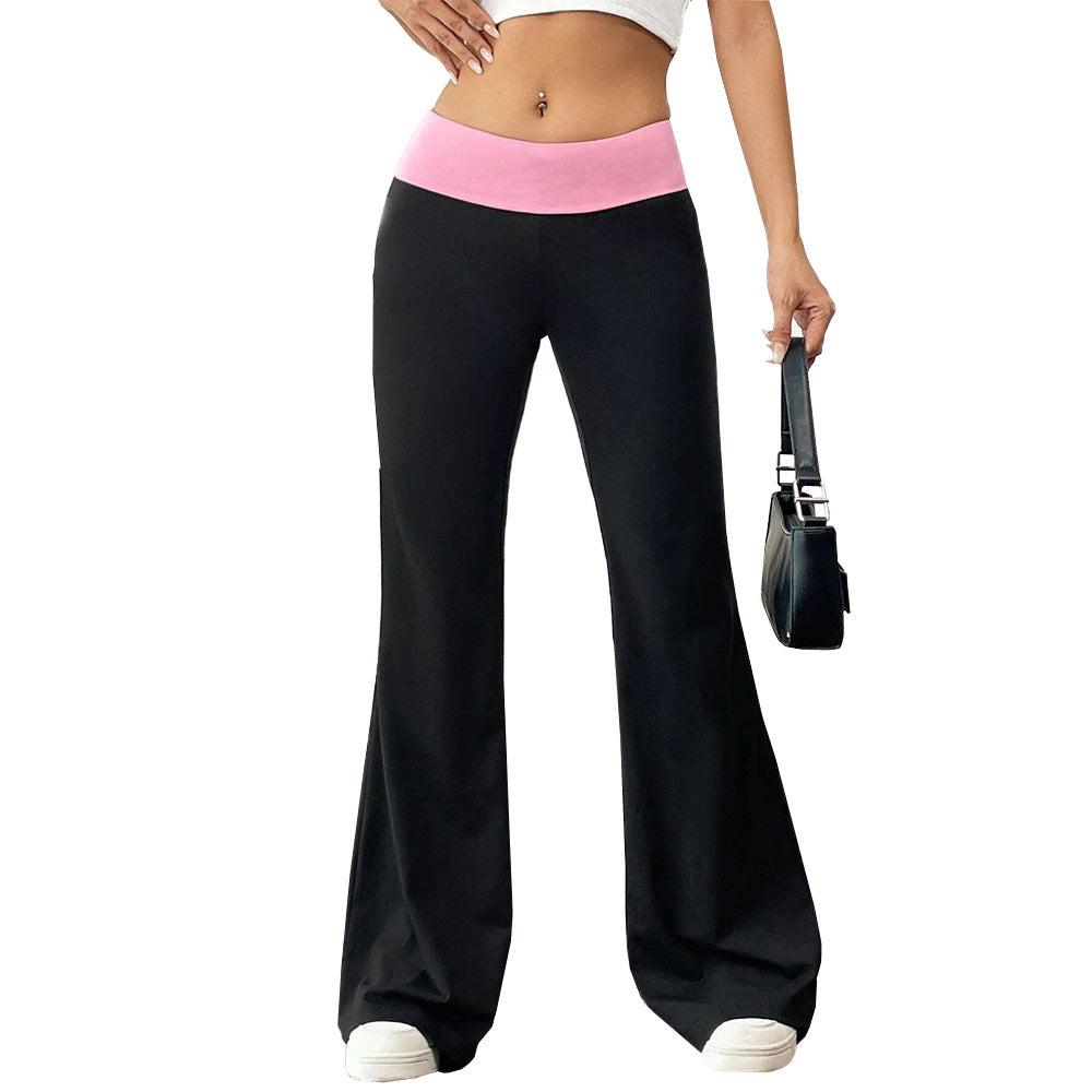 Damen Flared Jogginghosen mit stylischem Bund GR