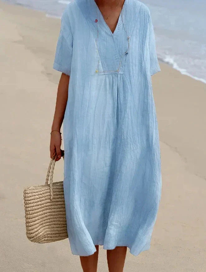 GR | Cotton-linen dress