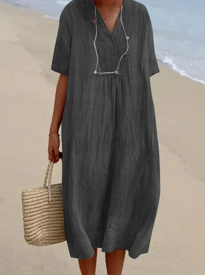GR | Cotton-linen dress