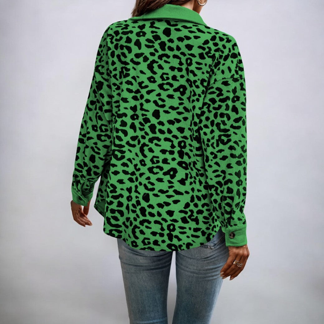 GR | Stylish leopard-print jacket