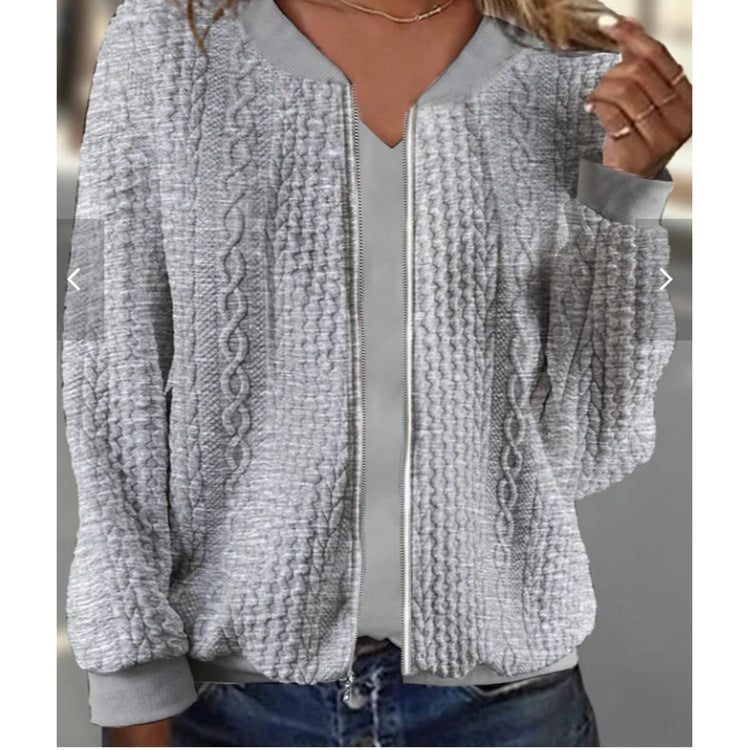 GR | Stilvolles Einfaches Damen Strickjacke