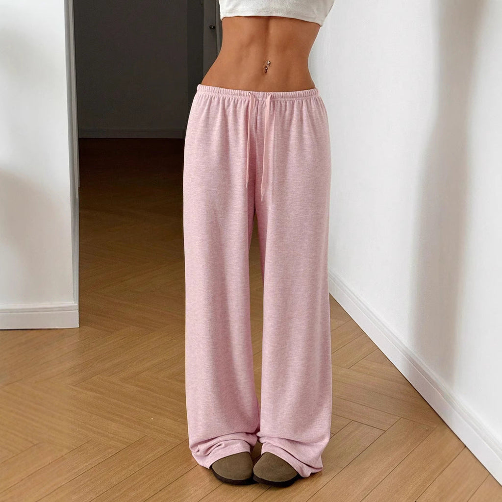 Damen Freizeit-Hose mit weitem Schnitt und bequemem Gummibund GR