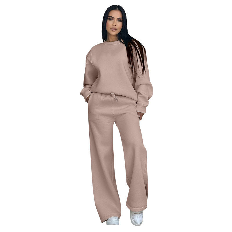 Damen Sport-Fleece-Set mit hochwertigem Reißverschluss und praktischem Taschen GR