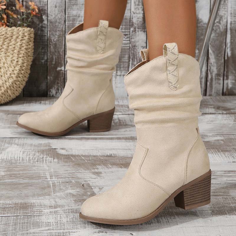 GR | Vintage Boots with Chunky Heel