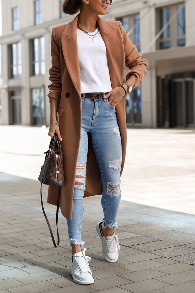 GR | Ripped Raw Edge Skinny Jeans