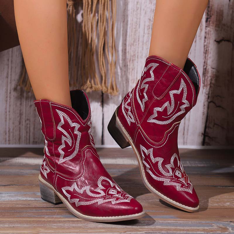 GR | Vintage Embroidered Boots