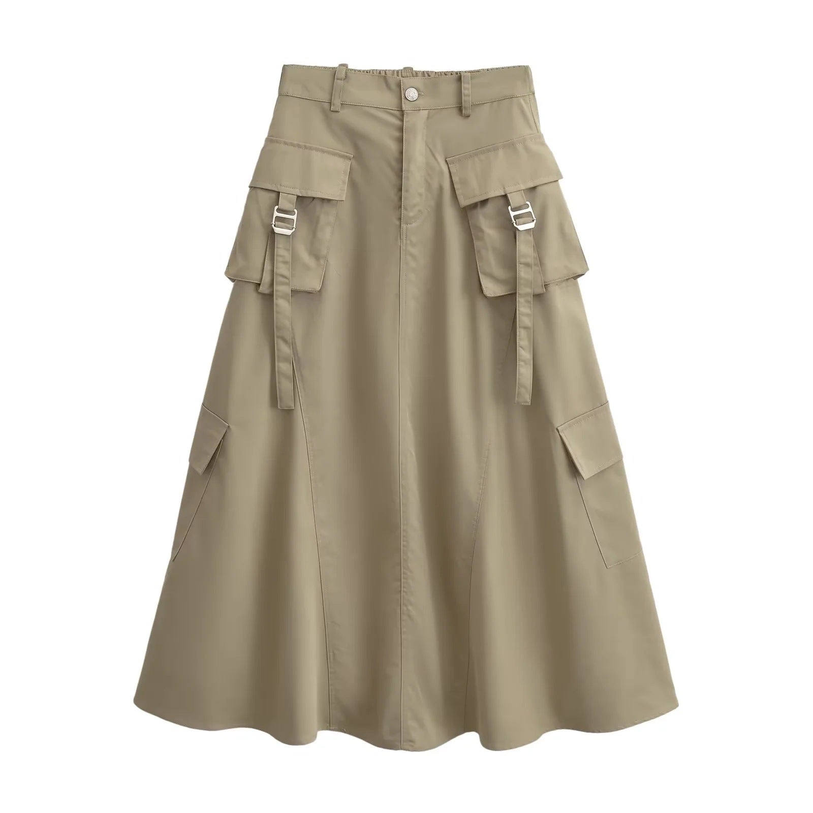 Damen Cargo-Rock mit praktischen Taschen und elegantem Schnitt GR