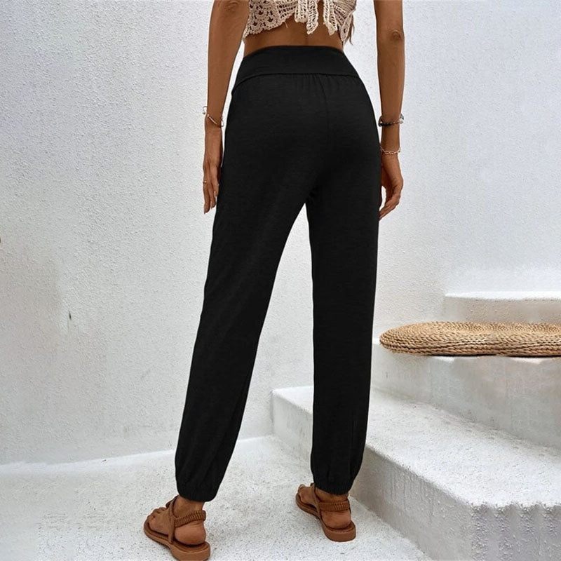 GR – Plain casual trousers