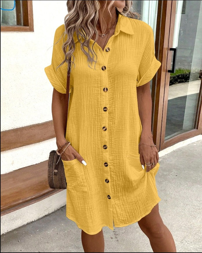 GR | Comfortable shirt dress