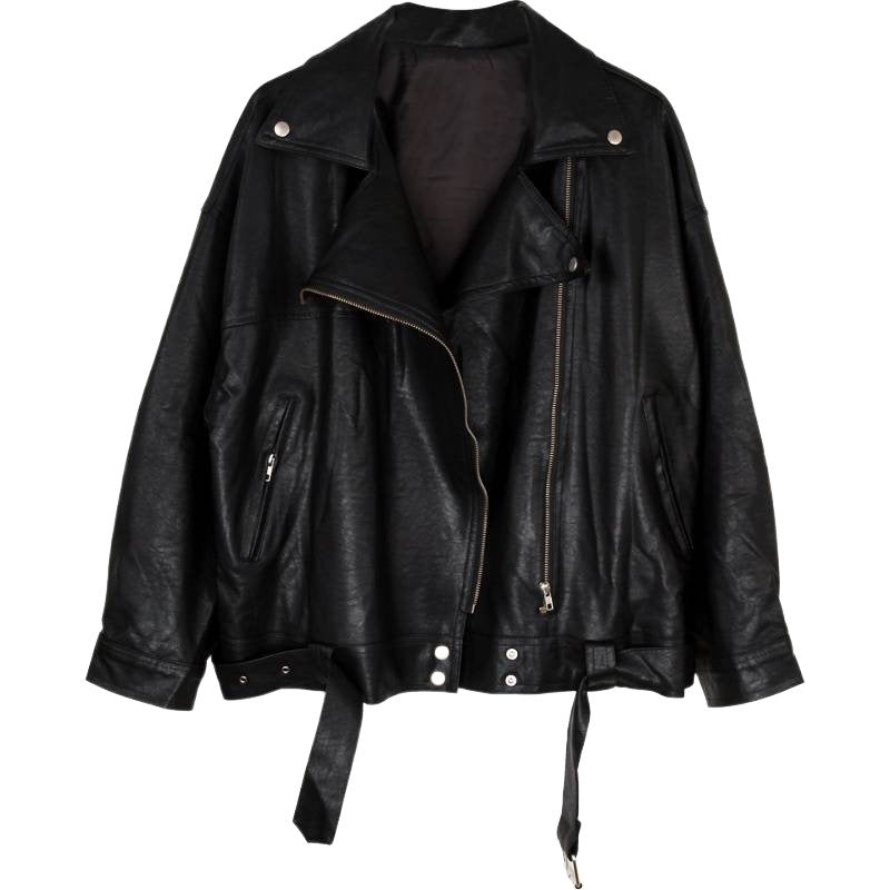 GR | Oversized leather jacket