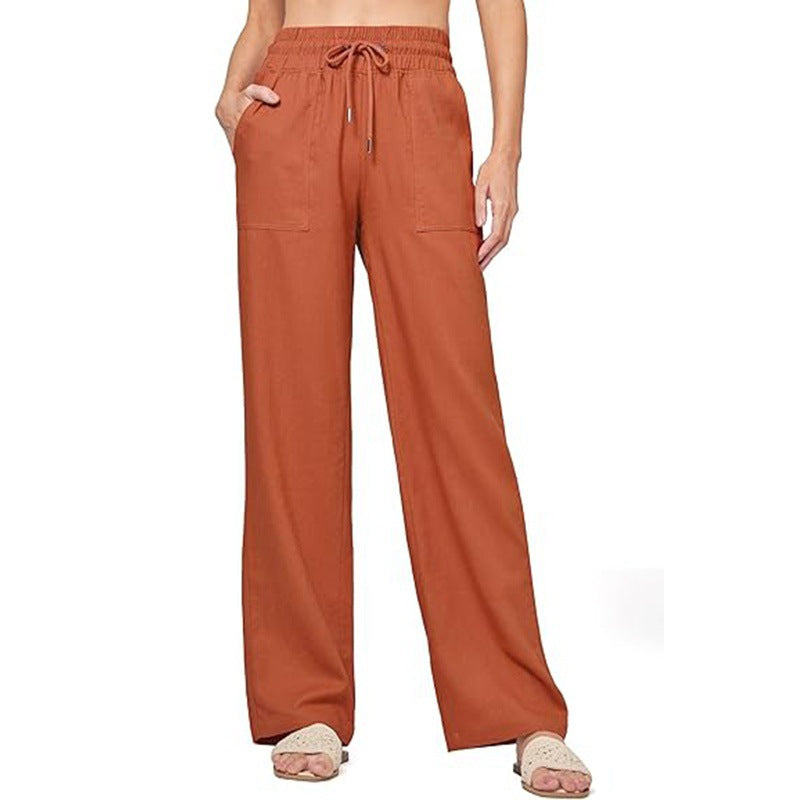 Damen Bequeme Weite Sommerhose GR
