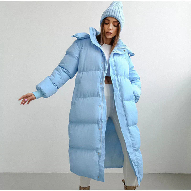 GR | Long Padded Winter Jacket for Women