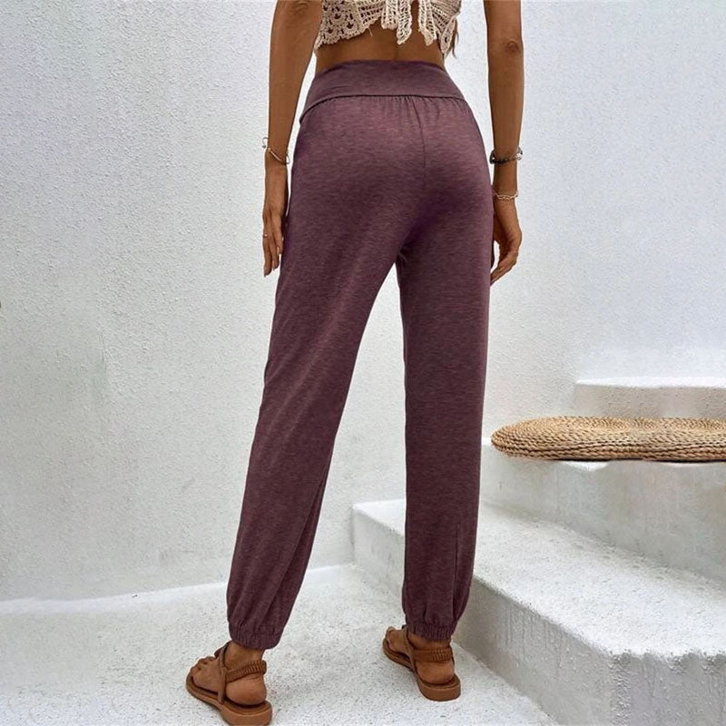 GR – Plain casual trousers